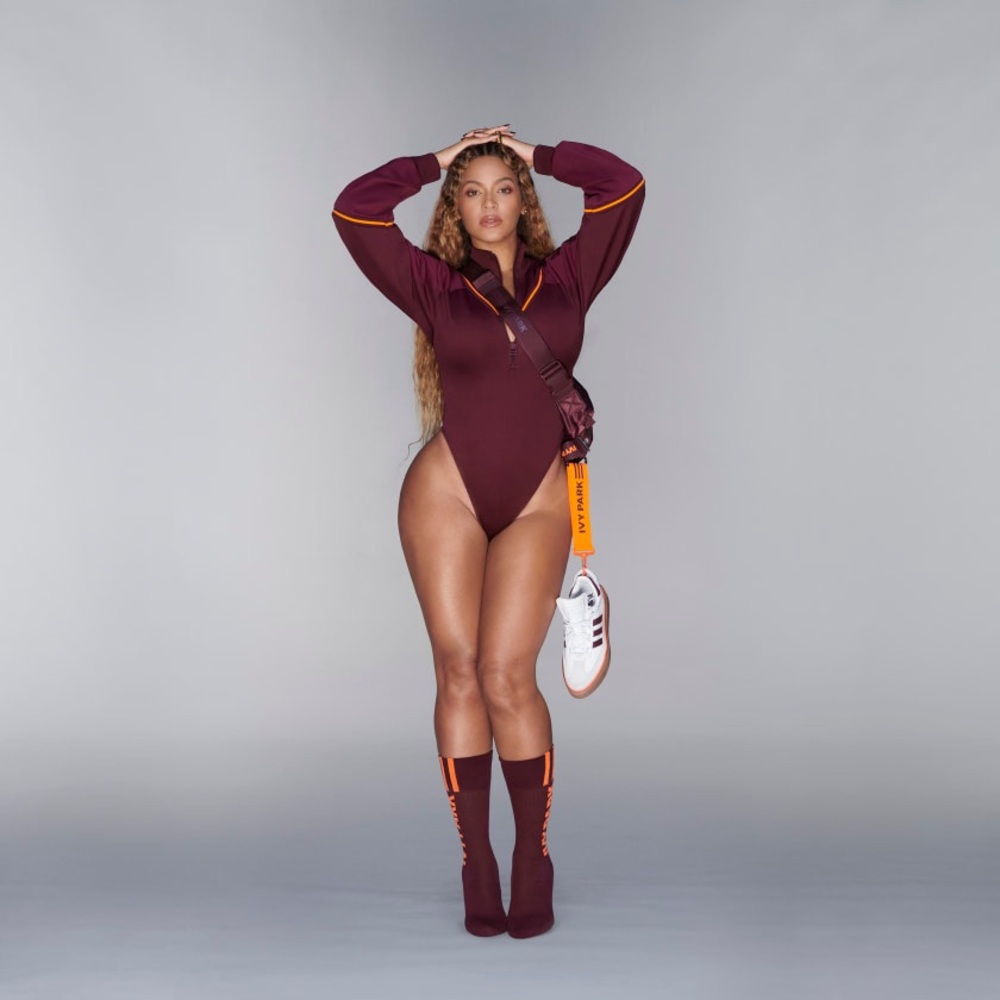 IVY PARK X ADIDAS MAROON BODYSUIT